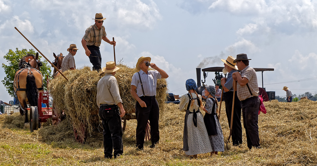 diy, scene, amish