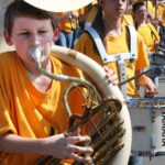 marching, touring, band