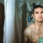 pup, album, shower, crying