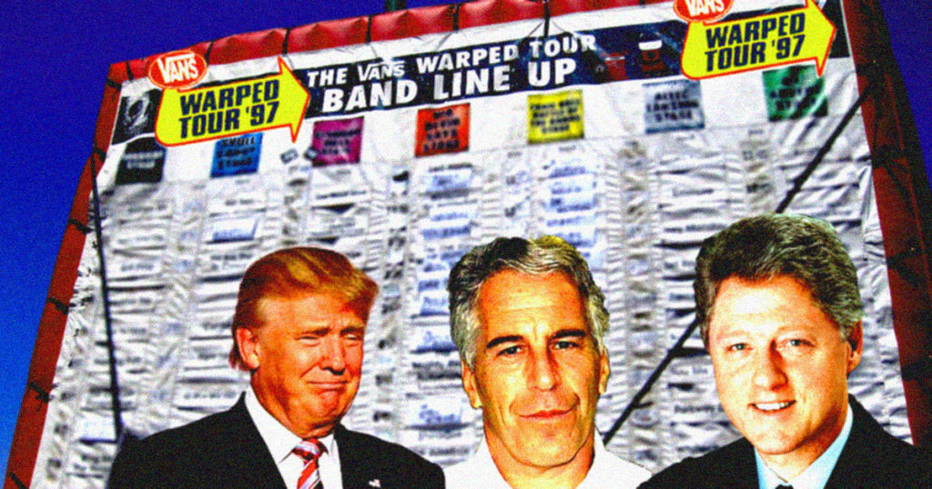 warped, tour, warped tour, 97, clinton, epstein, trump