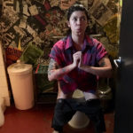 woman, squat, toilet