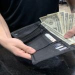 velcro, wallet, change