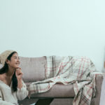 roommate, home, surprised