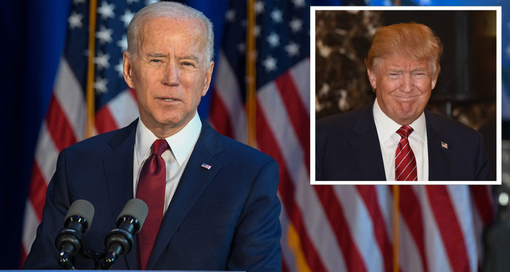 biden, trump, dnc