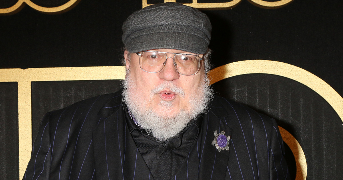 george r.r. martin, beard, old, white, white guy, glasses