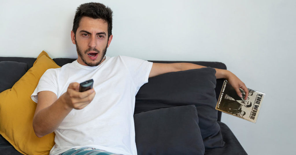 the wire, binge, TV, quarantine