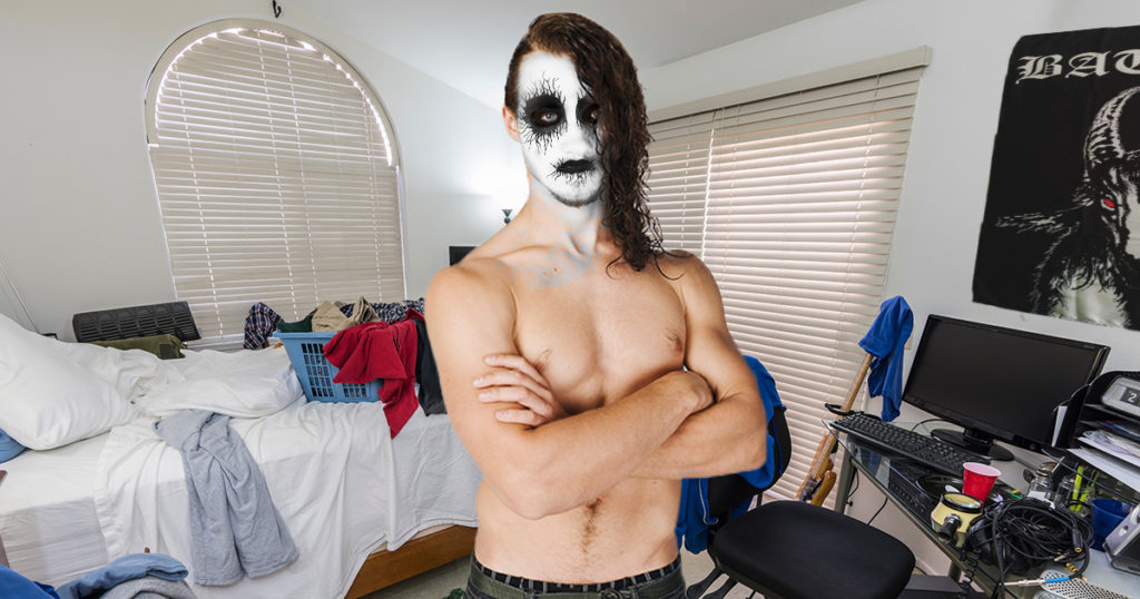 black metal, corpse paint