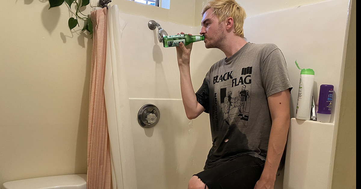 crust, punk, shower