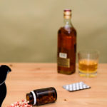 daffy duck, looney tunes, painkillers, addiction, sad