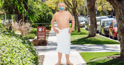 old guy, penis, fat, gross, mask, covid-19, pandemic