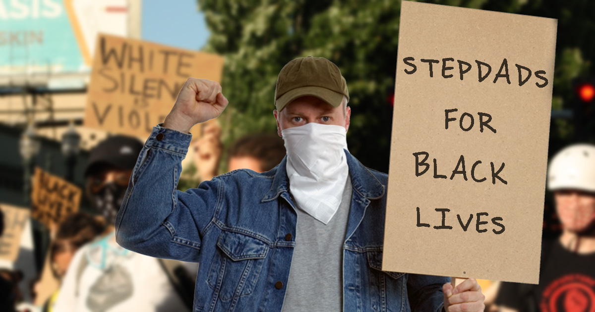 protest, portland, dad wall